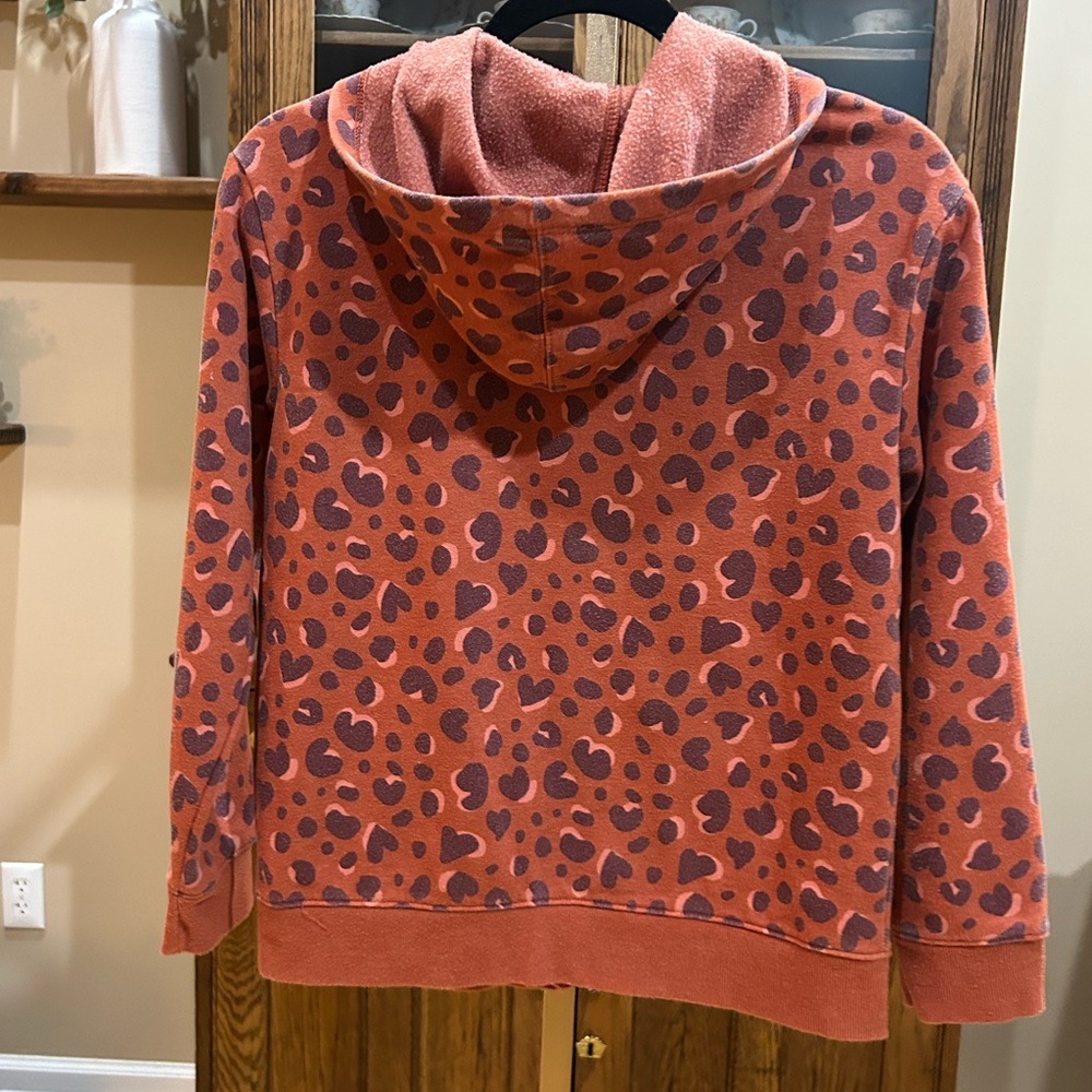Cat & Jack Girl’s Hooded Zip Front Jacket Size XL (14) - Picture 5 of 7
